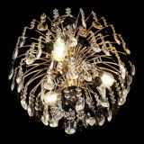 Люстра Хрустальные брызги с подвесом журавлик черный в Самаре