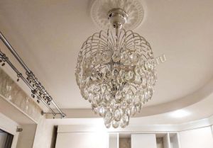 Люстра Хрустальные Брызги Звезда в Самаре отзыв и фото покупателя