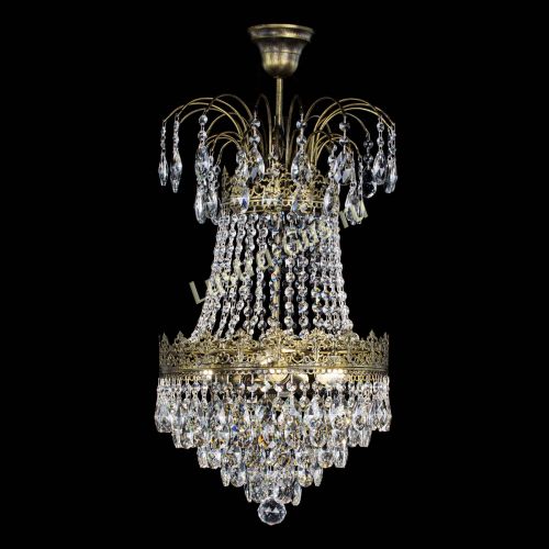 Люстра Империя под бронзу в Самаре Гусь Хрустальный