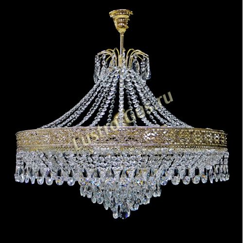 Люстра Италия Конус Журавлик с подвесом в Самаре Гусь Хрустальный