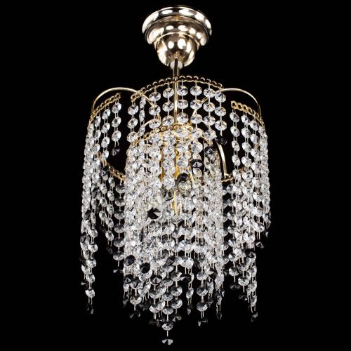 Люстра Иволга №1 Оптикон черная в Самаре Гусь Хрустальный