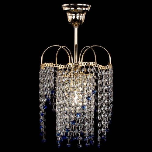 Люстра Иволга №1 Оптикон синяя в Самаре Гусь Хрустальный