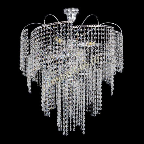 Люстра Иволга №6 ламп оптикон длинная в Самаре Гусь Хрустальный