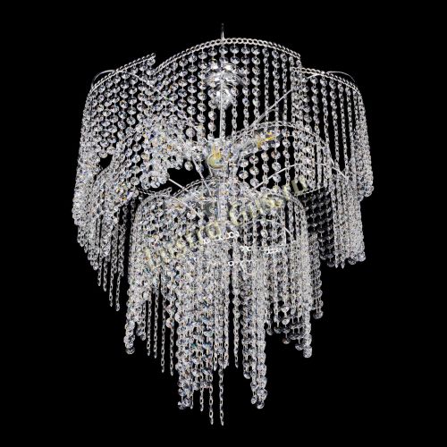 Люстра Иволга №6 ламп оптикон длинная в Самаре Гусь Хрустальный