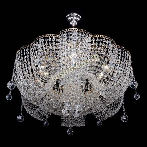 Люстра Камелия Астра с подвесом в Самаре Гусь Хрустальный