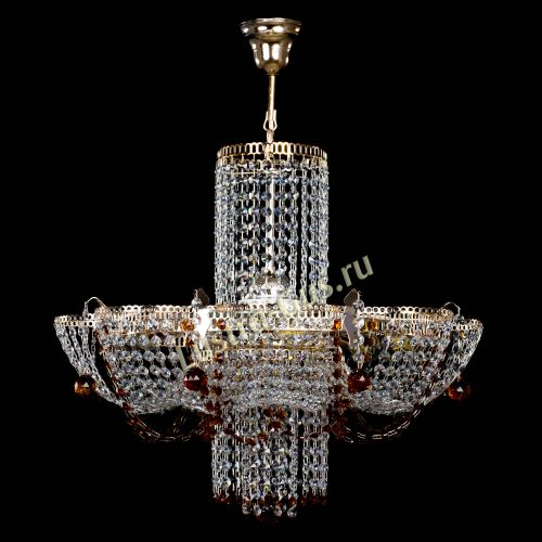 Люстра Камея №6 подвесная чайная в Самаре Гусь Хрустальный