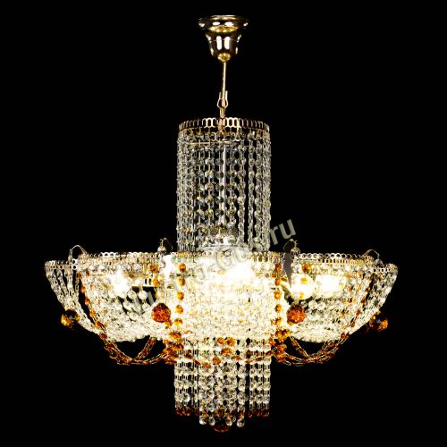 Люстра Камея №6 подвесная чайная в Самаре Гусь Хрустальный