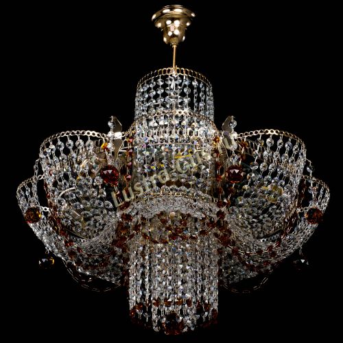 Люстра Камея №6 подвесная чайная в Самаре Гусь Хрустальный