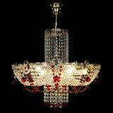 Люстра Камея №6 подвесная красная в Самаре