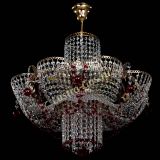 Люстра Камея №6 подвесная красная в Самаре