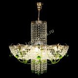 Люстра Камея №6 подвесная зеленая в Самаре