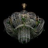 Люстра Камея №6 подвесная зеленая в Самаре