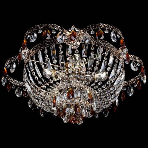 Люстра Камея Флора №5 с подвесом Чайная в Самаре Гусь Хрустальный