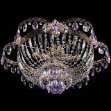 Люстра Камея Флора №5 с подвесом Фиолетовая в Самаре