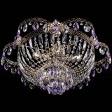 Люстра Камея Флора №5 с подвесом Фиолетовая в Самаре