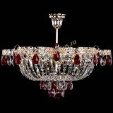 Люстра Камея Флора №5 с подвесом Красная в Самаре