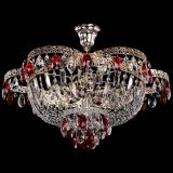 Люстра Камея Флора №5 с подвесом Красная в Самаре