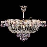 Люстра Камея Флора №5 с подвесом Розовая в Самаре