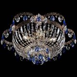 Люстра Камея Флора №5 с подвесом Синяя в Самаре