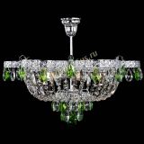 Люстра Камея Флора №5 с подвесом Зеленая в Самаре