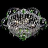 Люстра Камея Флора №5 с подвесом Зеленая в Самаре