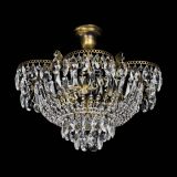 Люстра Камея с подвесом под бронзу, диаметр 450 мм, Люстры Гусь Хрустальный Люстра Камея с подвесом под бронзу, диаметр 450 мм, Люстры Гусь Хрустальный