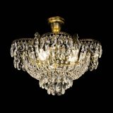 Люстра Камея с подвесом под бронзу, диаметр 450 мм, Люстры Гусь Хрустальный Люстра Камея с подвесом под бронзу, диаметр 450 мм, Люстры Гусь Хрустальный