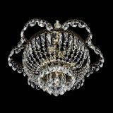 Люстра Камея с подвесом под бронзу, диаметр 450 мм, Люстры Гусь Хрустальный Люстра Камея с подвесом под бронзу, диаметр 450 мм, Люстры Гусь Хрустальный