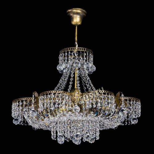 Люстра Камея Шар с подвесом под бронзу в Самаре Гусь Хрустальный