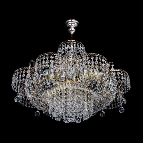 Люстра Камея Шар с подвесом в Самаре Гусь Хрустальный