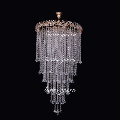 Люстра Капель длинная в Самаре Гусь Хрустальный