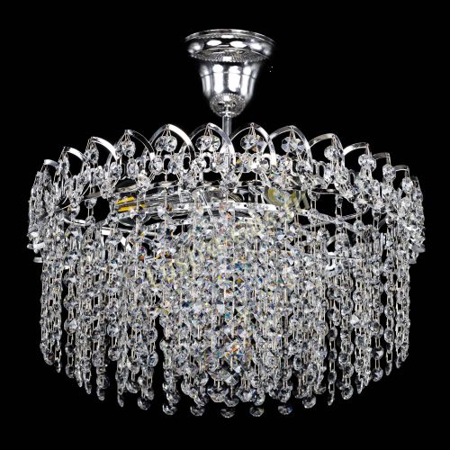 Люстра Капель-лепесток обтикон с подвесом в Самаре Гусь Хрустальный