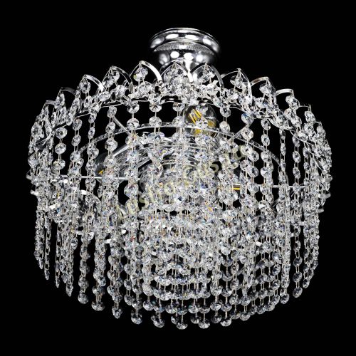 Люстра Капель-лепесток обтикон с подвесом в Самаре Гусь Хрустальный