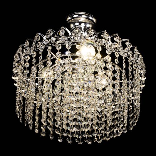 Люстра Капель-лепесток обтикон с подвесом в Самаре Гусь Хрустальный