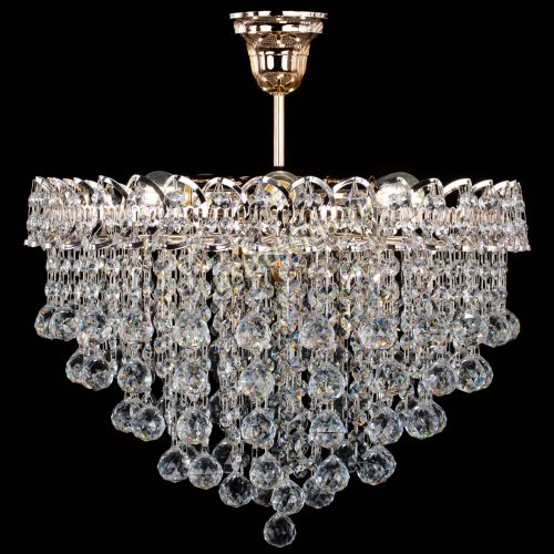 Люстра Капель Лепесток Шар  30мм с подвесом в Самаре Гусь Хрустальный