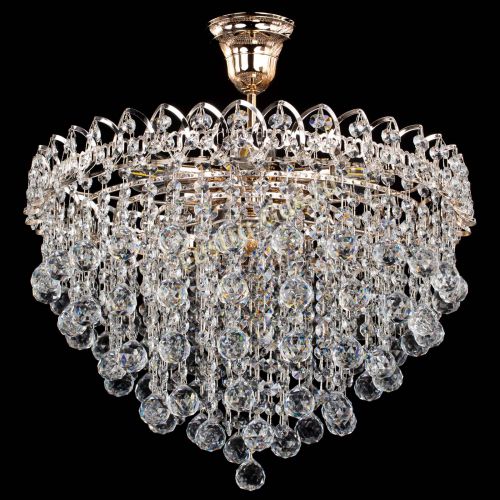 Люстра Капель Лепесток Шар  30мм с подвесом в Самаре Гусь Хрустальный