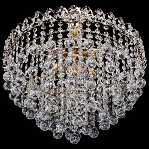 Люстра Капель Лепесток Шар  30мм с подвесом в Самаре Гусь Хрустальный