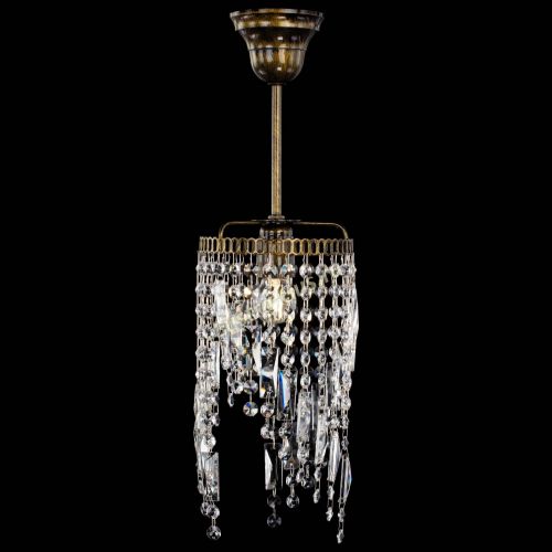Люстра Капель мини №4 под бронзу в Самаре Гусь Хрустальный