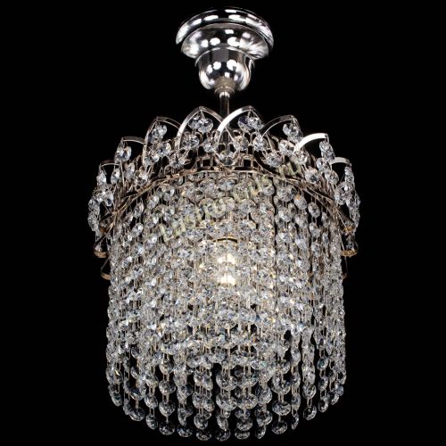 Люстра Капель оптикон №1 с подвесом в Самаре Гусь Хрустальный