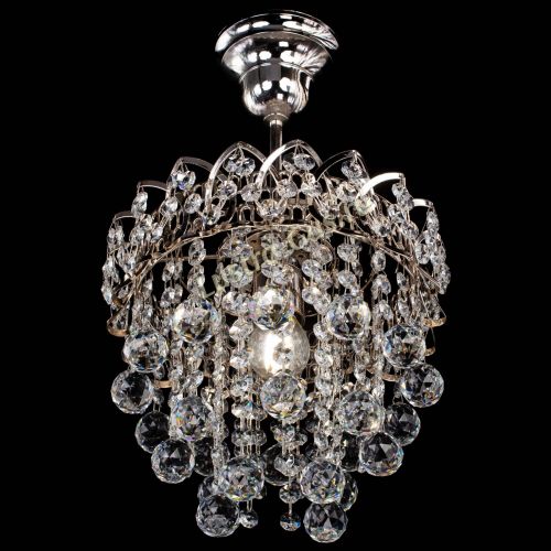 Люстра Капель оптикон шар №1 с подвесом в Самаре Гусь Хрустальный