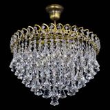 Люстра Капель Пирамида 40 с подвесом под бронзу в Самаре