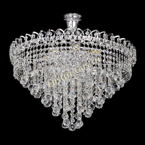 Люстра Капель Пирамида Шар 30 с подвесом в Самаре Гусь Хрустальный