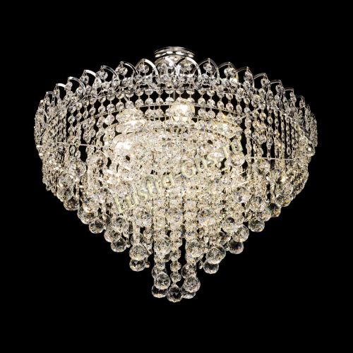 Люстра Капель Пирамида Шар 30 с подвесом в Самаре Гусь Хрустальный