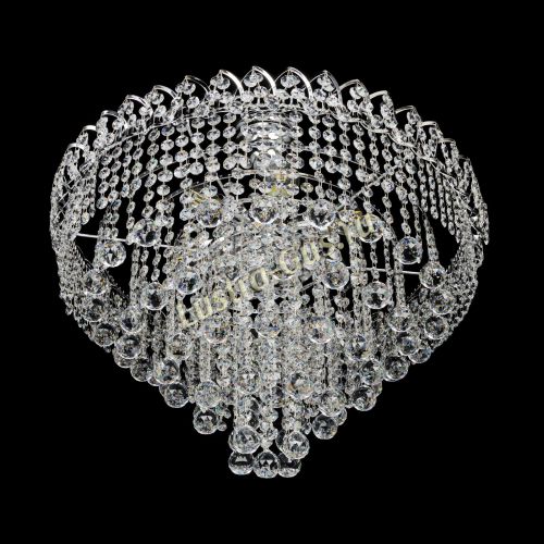 Люстра Капель Пирамида Шар 30 с подвесом в Самаре Гусь Хрустальный