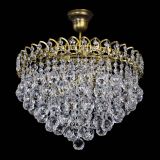 Люстра Капель Пирамида Шар 40 с подвесом под бронзу в Самаре