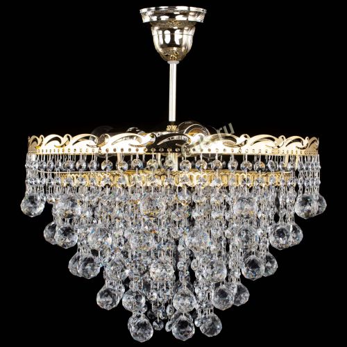 Люстра Капель Шар 30мм с подвесом в Самаре Гусь Хрустальный