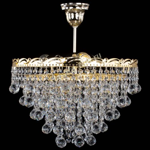 Люстра Капель Шар 30мм с подвесом в Самаре Гусь Хрустальный