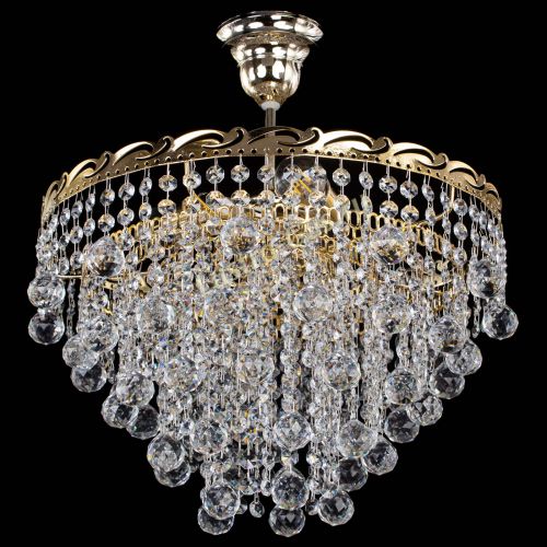 Люстра Капель Шар 30мм с подвесом в Самаре Гусь Хрустальный