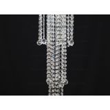 Люстра Капель 5 ламп шар 40 мм длинная в Самаре