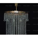 Люстра Капель Винтаж 3 лампы подвесная в Самаре